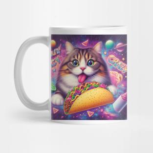 Cute cat galaxy crazy Mug